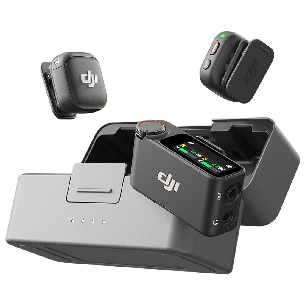 Мікрофонна радіосистема DJI Mic 3, Чорний - № 2 Мікрофонна радіосистема DJI Mic 3, Чорний - № 2