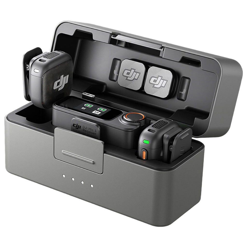 Мікрофонна радіосистема DJI Mic 3, Чорний - № 3 Мікрофонна радіосистема DJI Mic 3, Чорний - № 3