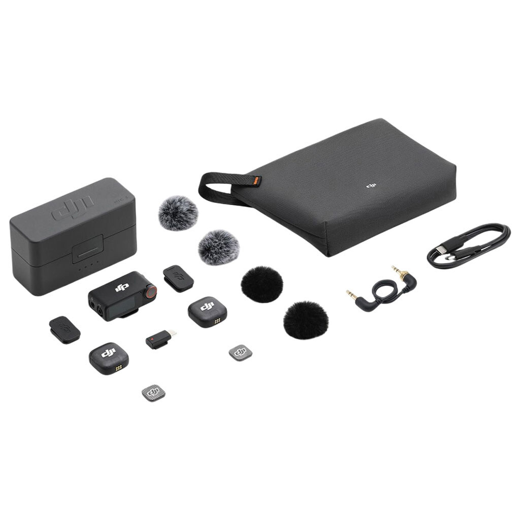 Мікрофонна радіосистема DJI Mic 3, Чорний - № 5 Мікрофонна радіосистема DJI Mic 3, Чорний - № 5