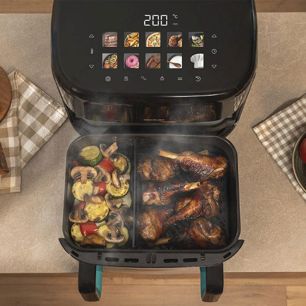 Мультипечь Cecotec Cecofry&Grill Smokin`Prime 11000, Черный - № 7 Мультипечь Cecotec Cecofry&Grill Smokin`Prime 11000, Черный - № 7
