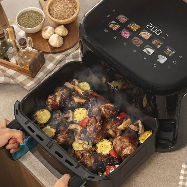 Мультипечь Cecotec Cecofry&Grill Smokin`Prime 11000, Черный - № 9 Мультипечь Cecotec Cecofry&Grill Smokin`Prime 11000, Черный - № 9