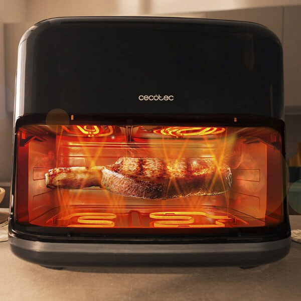Мультипечь Cecotec Cecofry&Grill Smokin`Prime 11000, Черный - № 12 Мультипечь Cecotec Cecofry&Grill Smokin`Prime 11000, Черный - № 12