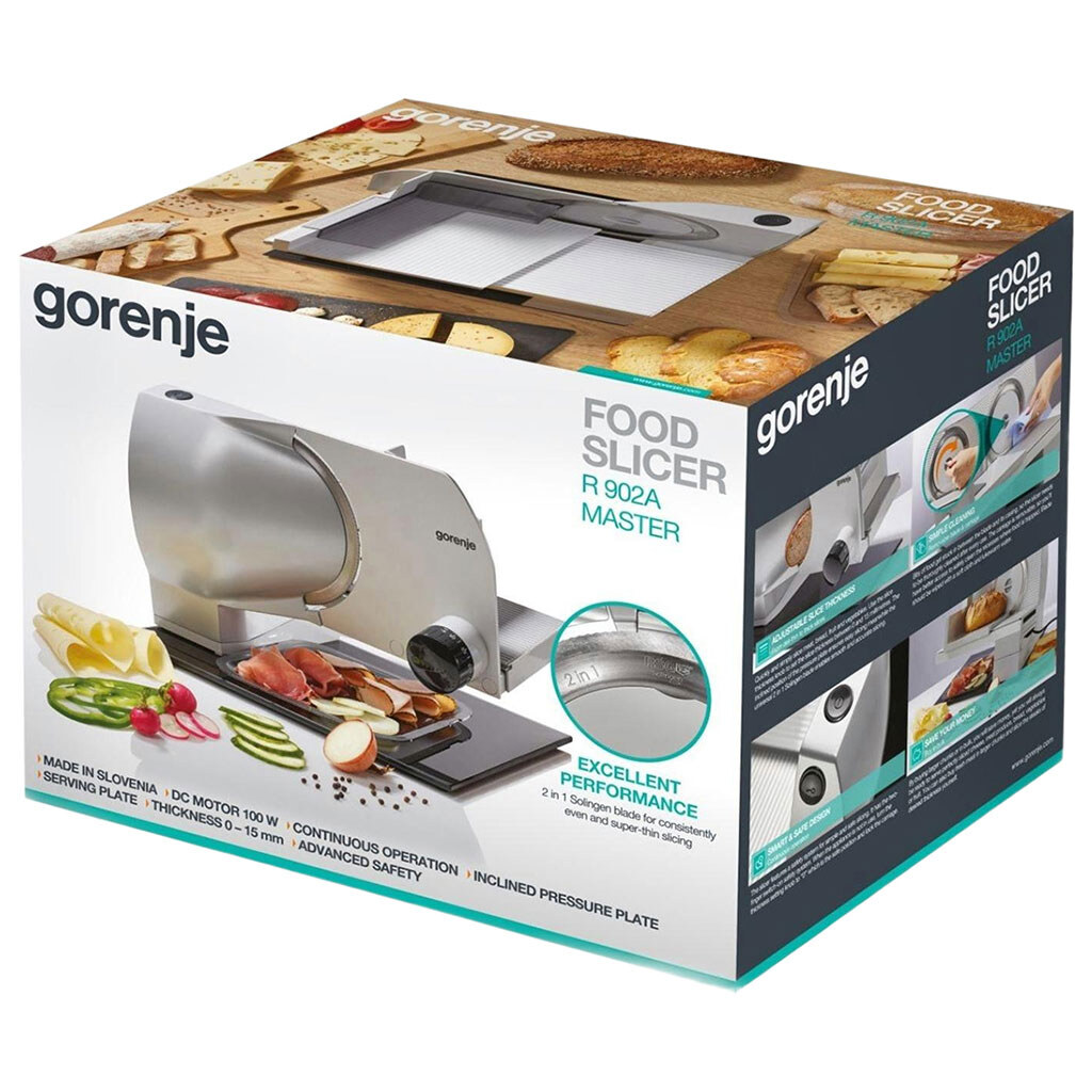 Слайсер Gorenje R902A, Серый - № 5 Слайсер Gorenje R902A, Серый - № 5