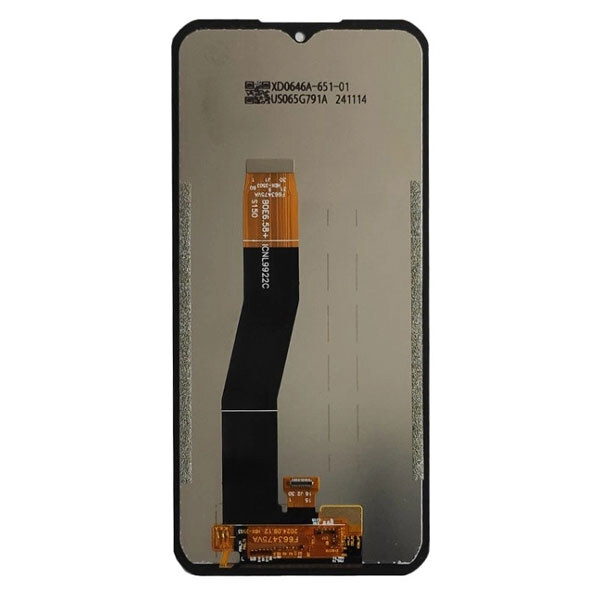 Дисплей (екран) Oukitel WP62, High quality, З сенсорним склом, Без рамки, Чорний - № 2 Дисплей (екран) Oukitel WP62, High quality, З сенсорним склом, Без рамки, Чорний - № 2