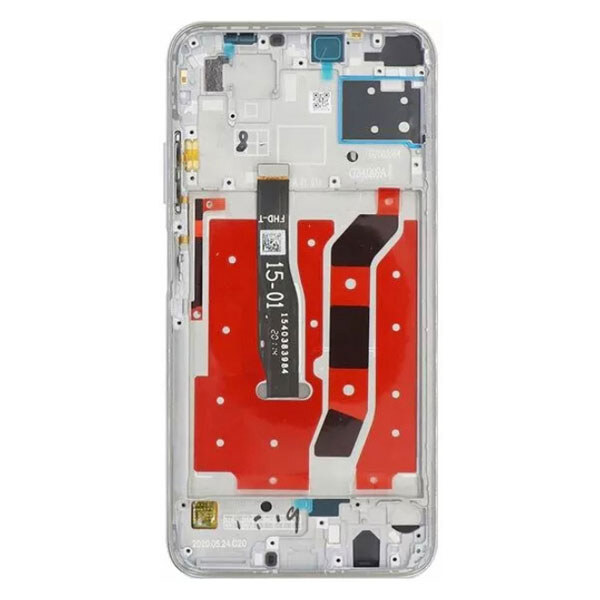 Дисплей (екран) Huawei Nova 5i / Nova 6SE / Nova 7i / P20 Lite 2019 / P40 Lite, Original (100%), З сенсорним склом, З рамкою, Срібний - № 2 Дисплей (екран) Huawei Nova 5i / Nova 6SE / Nova 7i / P20 Lite 2019 / P40 Lite, Original (100%), З сенсорним склом, З рамкою, Срібний - № 2