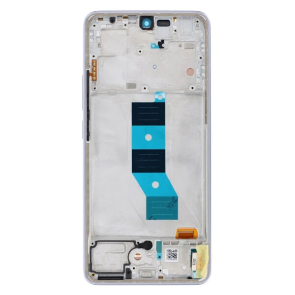 Дисплей (экран) Xiaomi Poco M7 Pro 5G / Redmi Note 14 5G, Original (100%), С сенсорным стеклом, С рамкой, Серебряный - № 2 Дисплей (экран) Xiaomi Poco M7 Pro 5G / Redmi Note 14 5G, Original (100%), С сенсорным стеклом, С рамкой, Серебряный - № 2