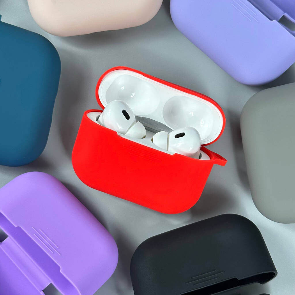 Чехол (накладка) Apple AirPods 4, Hang Case, Серый - № 5 Чехол (накладка) Apple AirPods 4, Hang Case, Серый - № 5