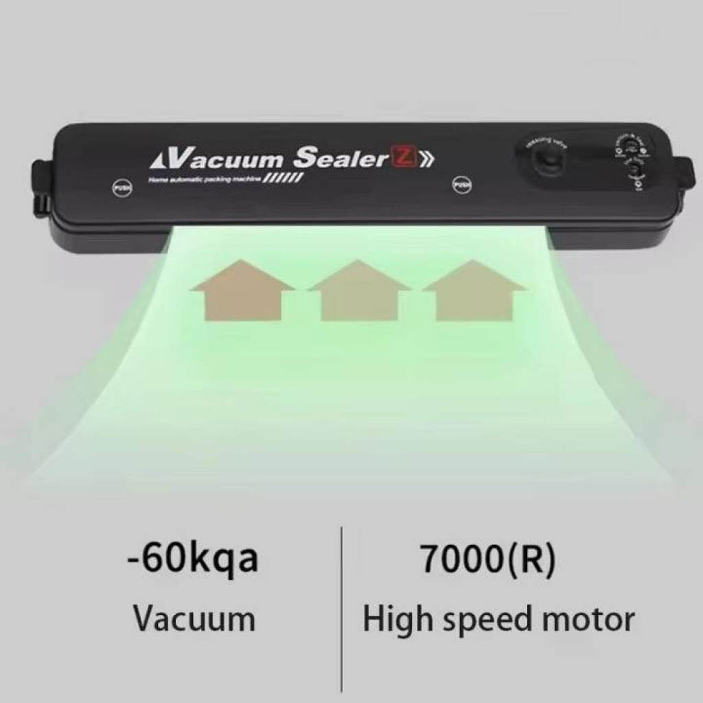 Вакууматор Vacuum Sealer YQ-688, Чорний - № 7 Вакууматор Vacuum Sealer YQ-688, Чорний - № 7