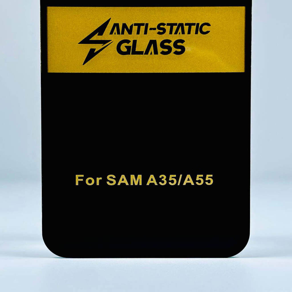 Защитное стекло Samsung Galaxy S26 Plus, Anti-Static, 6D, Черный - № 2 Защитное стекло Samsung Galaxy S26 Plus, Anti-Static, 6D, Черный - № 2