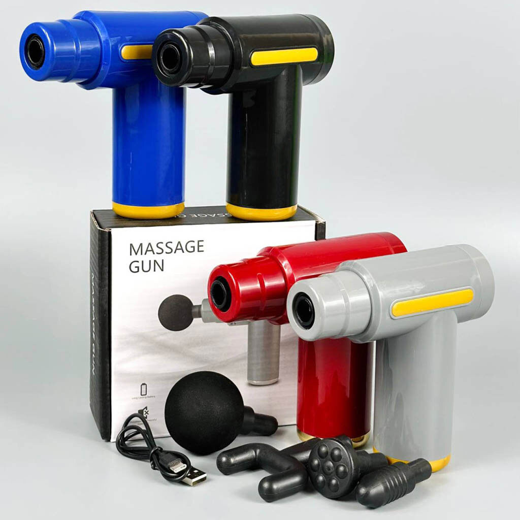 Масажер Massage Gun ART-0123, Зелений - № 9 Масажер Massage Gun ART-0123, Зелений - № 9