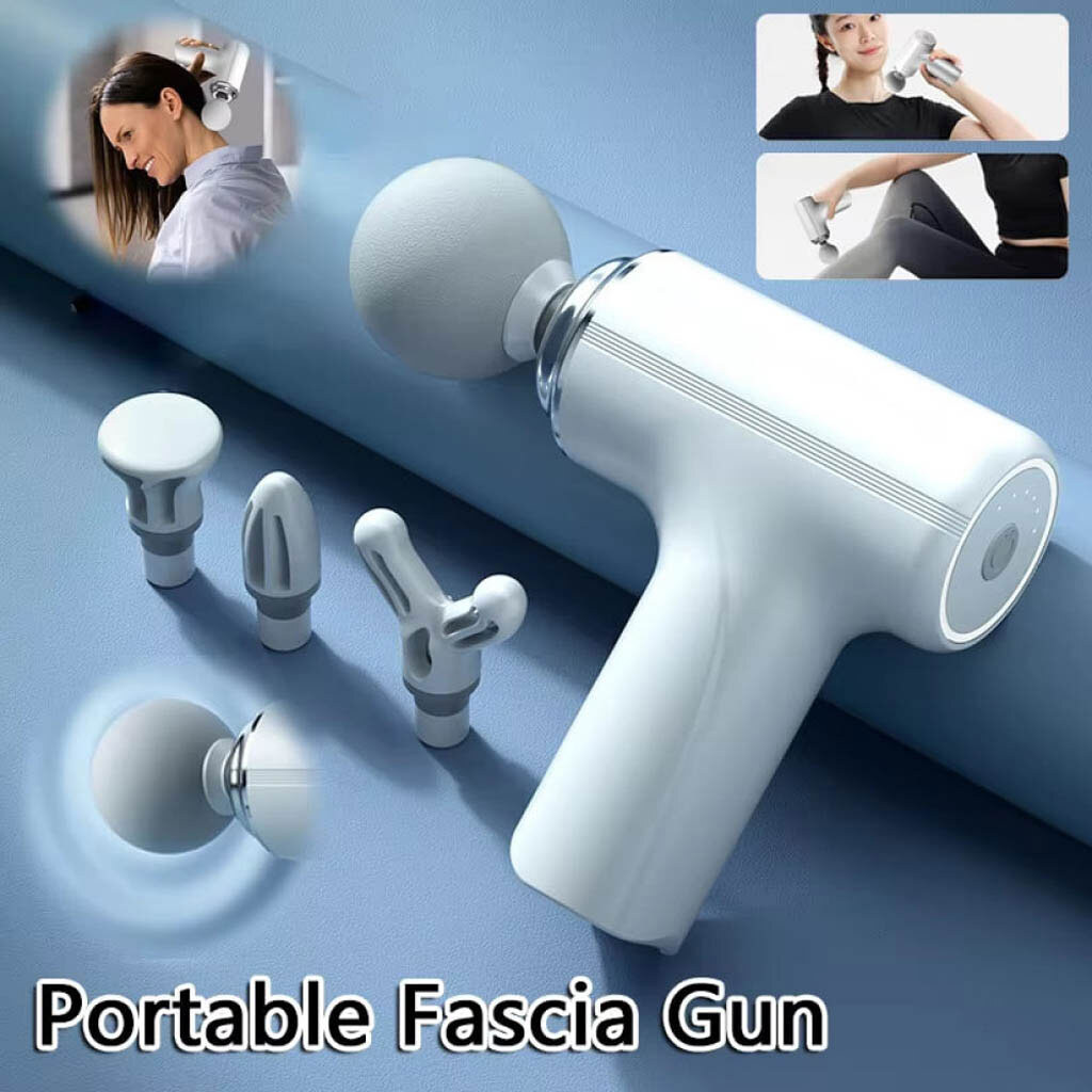 Массажер Mini Massage Gun CY-005, Белый - № 4 Массажер Mini Massage Gun CY-005, Белый - № 4