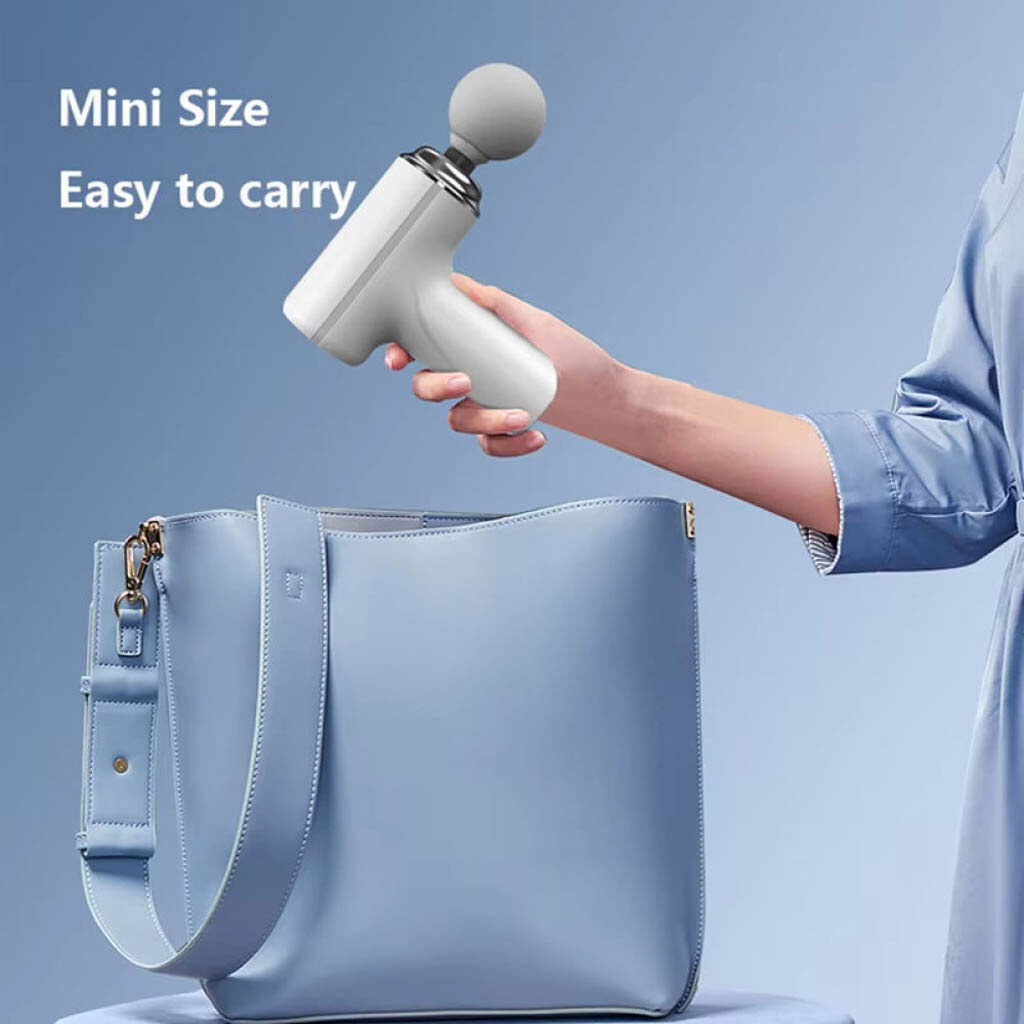 Массажер Mini Massage Gun CY-005, Белый - № 5 Массажер Mini Massage Gun CY-005, Белый - № 5