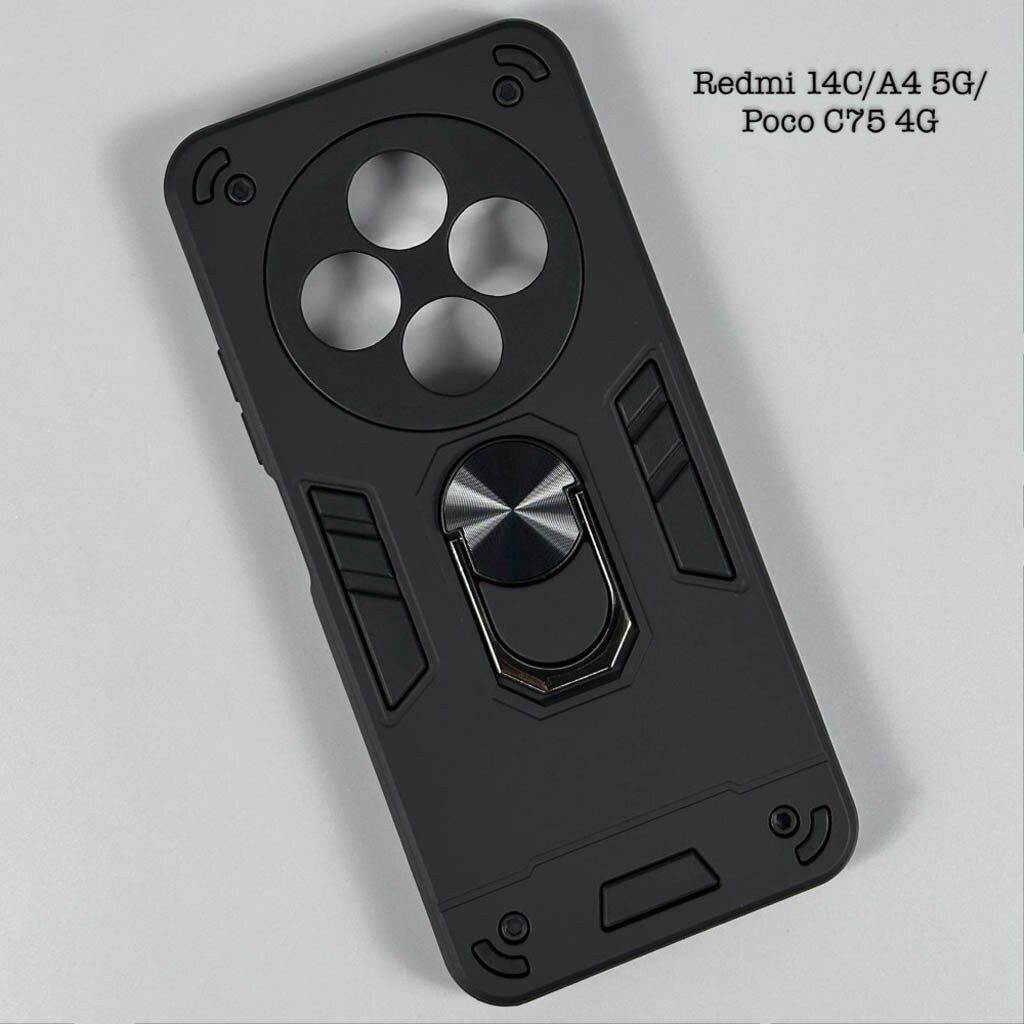 Чехол (накладка) Samsung Galaxy S24 / Galaxy S25, Armored Separate Camera, Черный - № 8 Чехол (накладка) Samsung Galaxy S24 / Galaxy S25, Armored Separate Camera, Черный - № 8