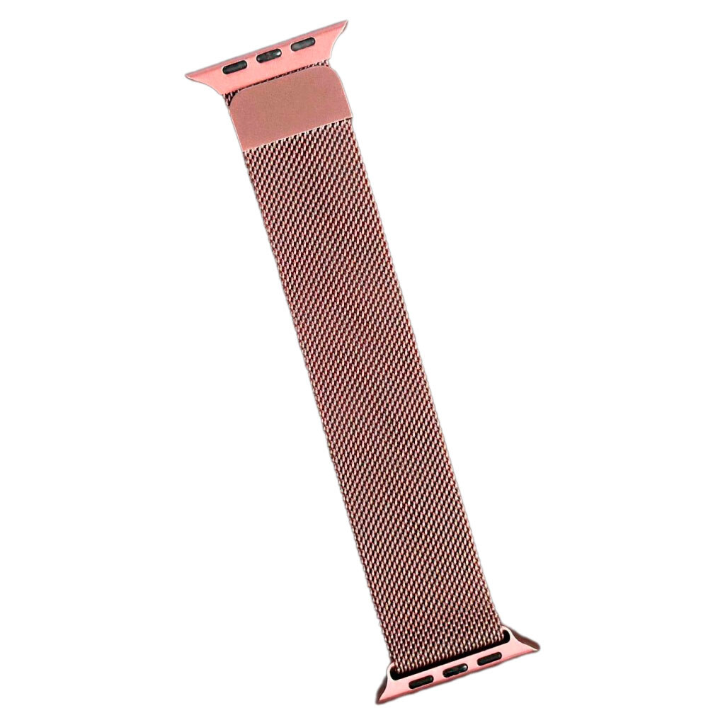 Ремешок Apple Watch 38 / Watch 40, Milanese loop, Розовый - № 1 Ремешок Apple Watch 38 / Watch 40, Milanese loop, Розовый - № 1