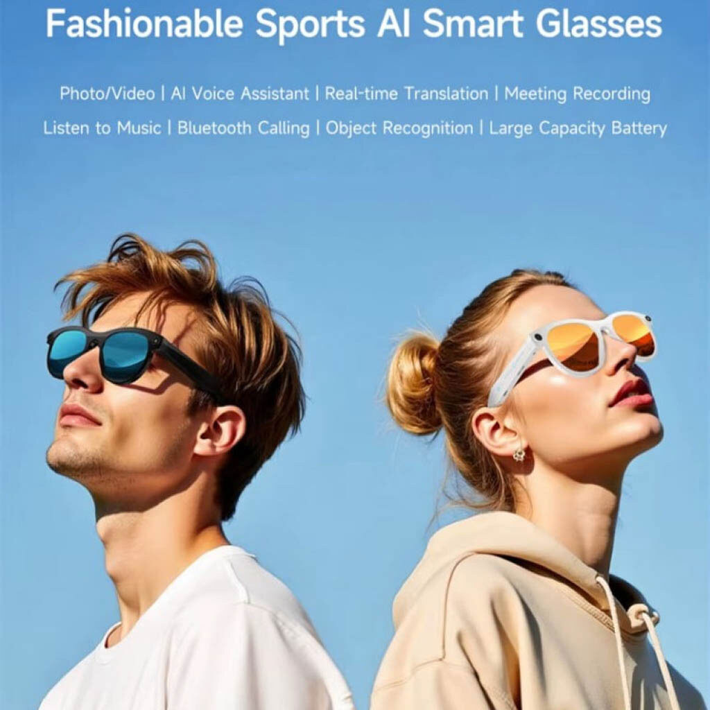 Смарт-очки Smart AI Glasses M88S, Черный - № 3 Смарт-очки Smart AI Glasses M88S, Черный - № 3