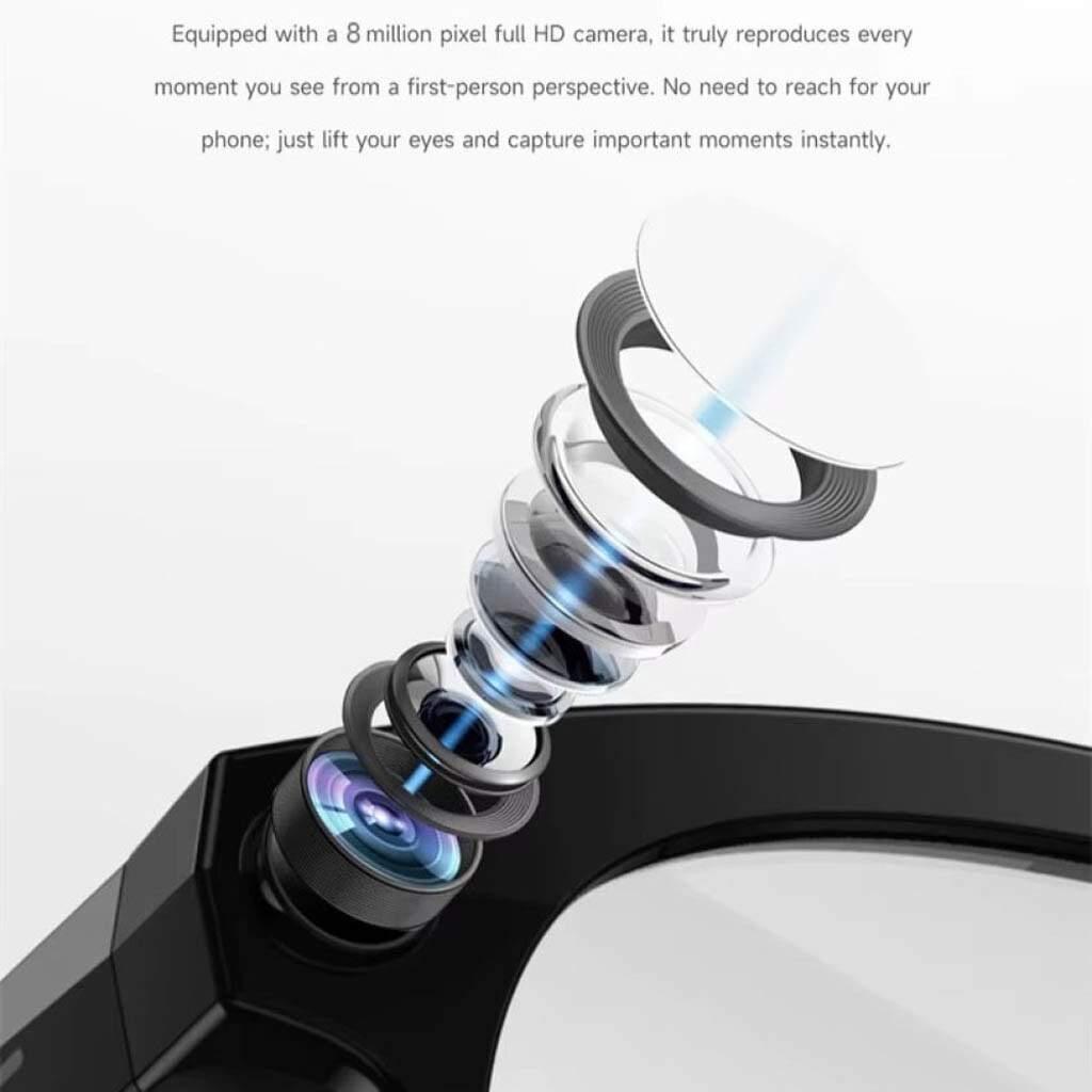 Смарт-очки Smart AI Glasses M88S, Черный - № 7 Смарт-очки Smart AI Glasses M88S, Черный - № 7