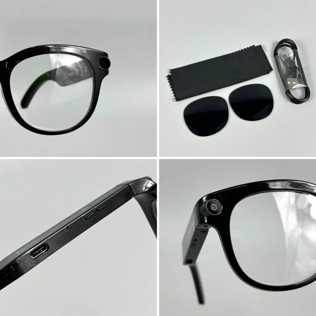 Смарт-окуляри Smart AI Glasses M89, Чорний - № 4 Смарт-окуляри Smart AI Glasses M89, Чорний - № 4
