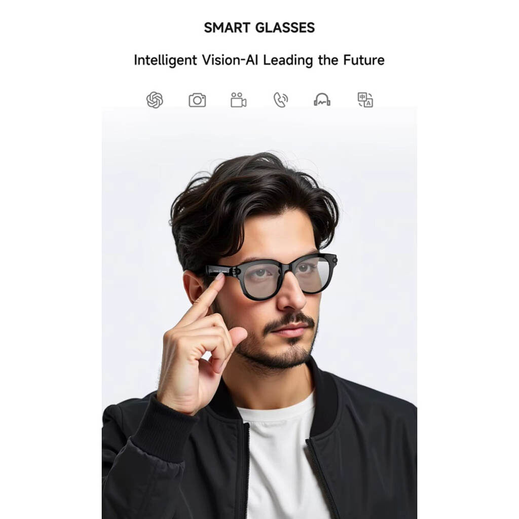 Смарт-окуляри Smart AI Glasses M89, Чорний - № 11 Смарт-окуляри Smart AI Glasses M89, Чорний - № 11
