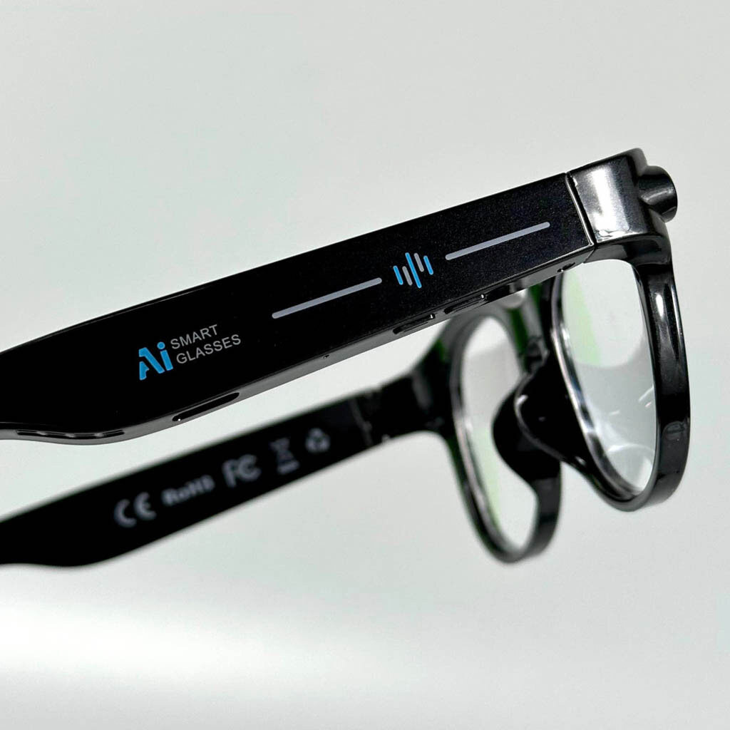 Смарт-окуляри Smart AI Glasses M89S, Чорний - № 4 Смарт-окуляри Smart AI Glasses M89S, Чорний - № 4