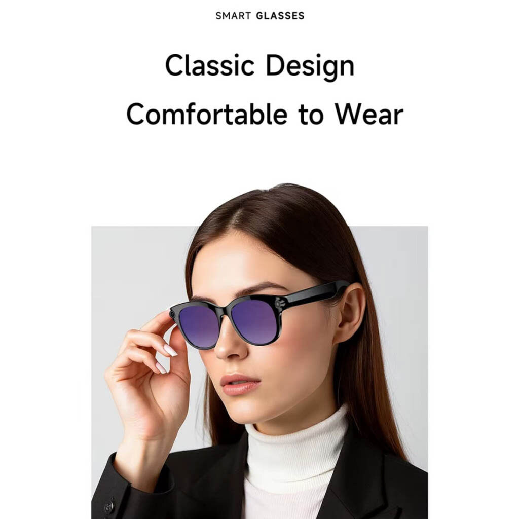 Смарт-окуляри Smart AI Glasses M89S, Чорний - № 11 Смарт-окуляри Smart AI Glasses M89S, Чорний - № 11