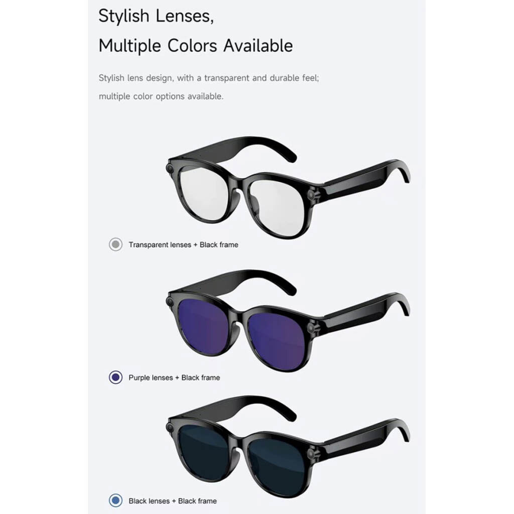 Смарт-окуляри Smart AI Glasses M89S, Чорний - № 12 Смарт-окуляри Smart AI Glasses M89S, Чорний - № 12