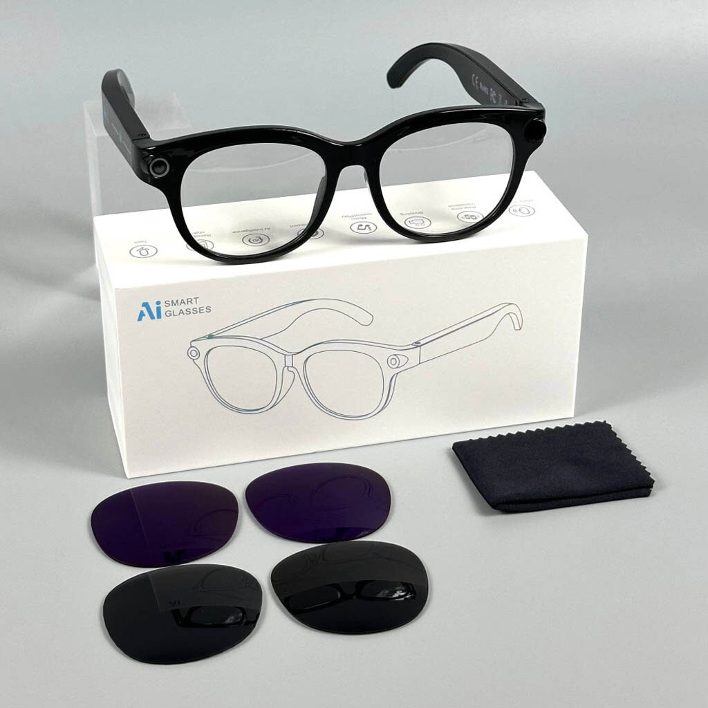 Смарт-окуляри Smart AI Glasses M89S, Чорний - № 13 Смарт-окуляри Smart AI Glasses M89S, Чорний - № 13