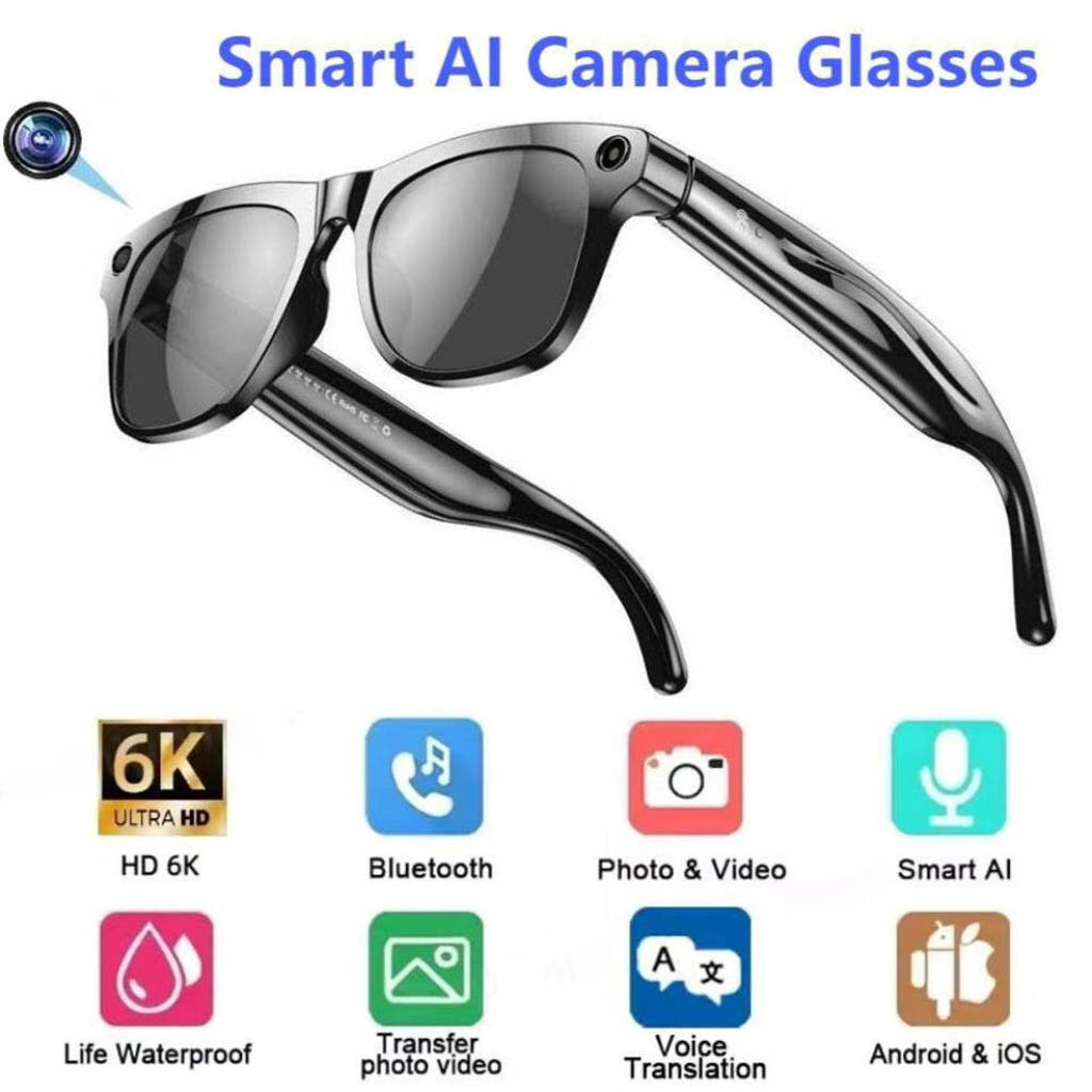 Смарт-очки Smart AI Glasses xKoen Pro, Черный - № 10 Смарт-очки Smart AI Glasses xKoen Pro, Черный - № 10