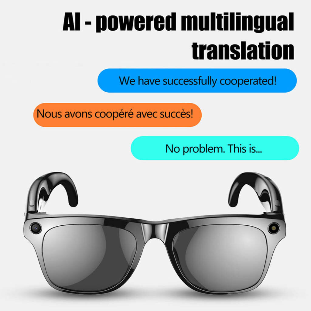Смарт-очки Smart AI Glasses xKoen Pro, Черный - № 11 Смарт-очки Smart AI Glasses xKoen Pro, Черный - № 11
