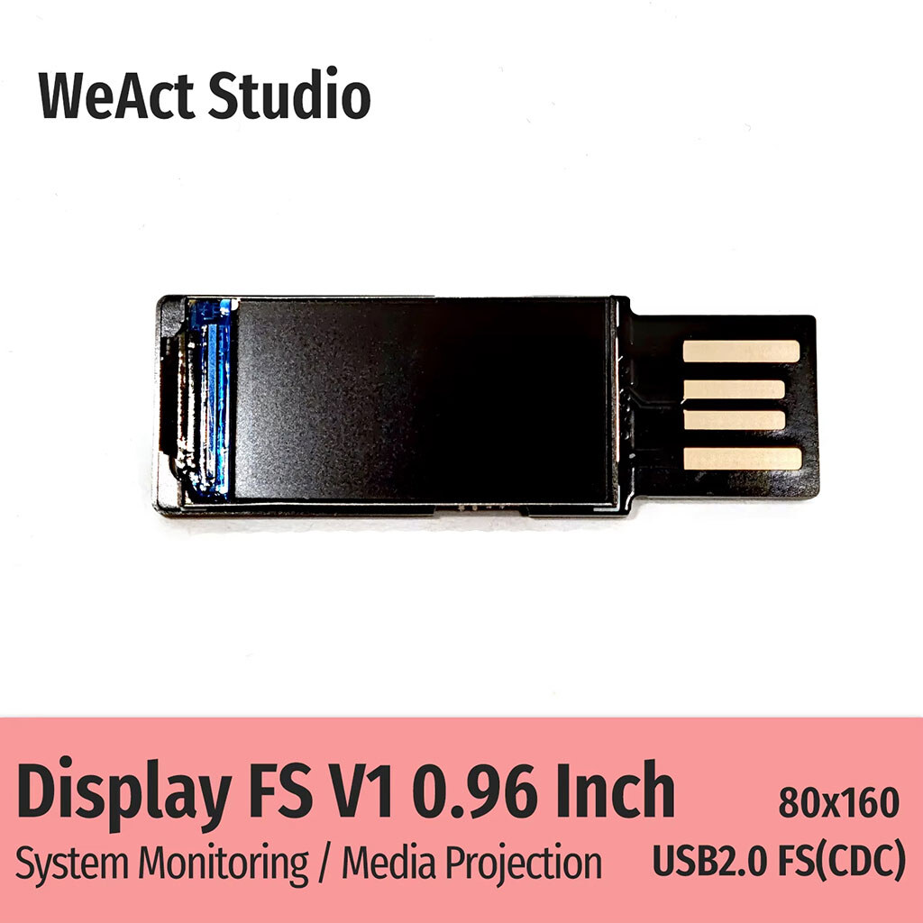USB-дисплей моніторингу системи FS V1 - № 2 USB-дисплей моніторингу системи FS V1 - № 2