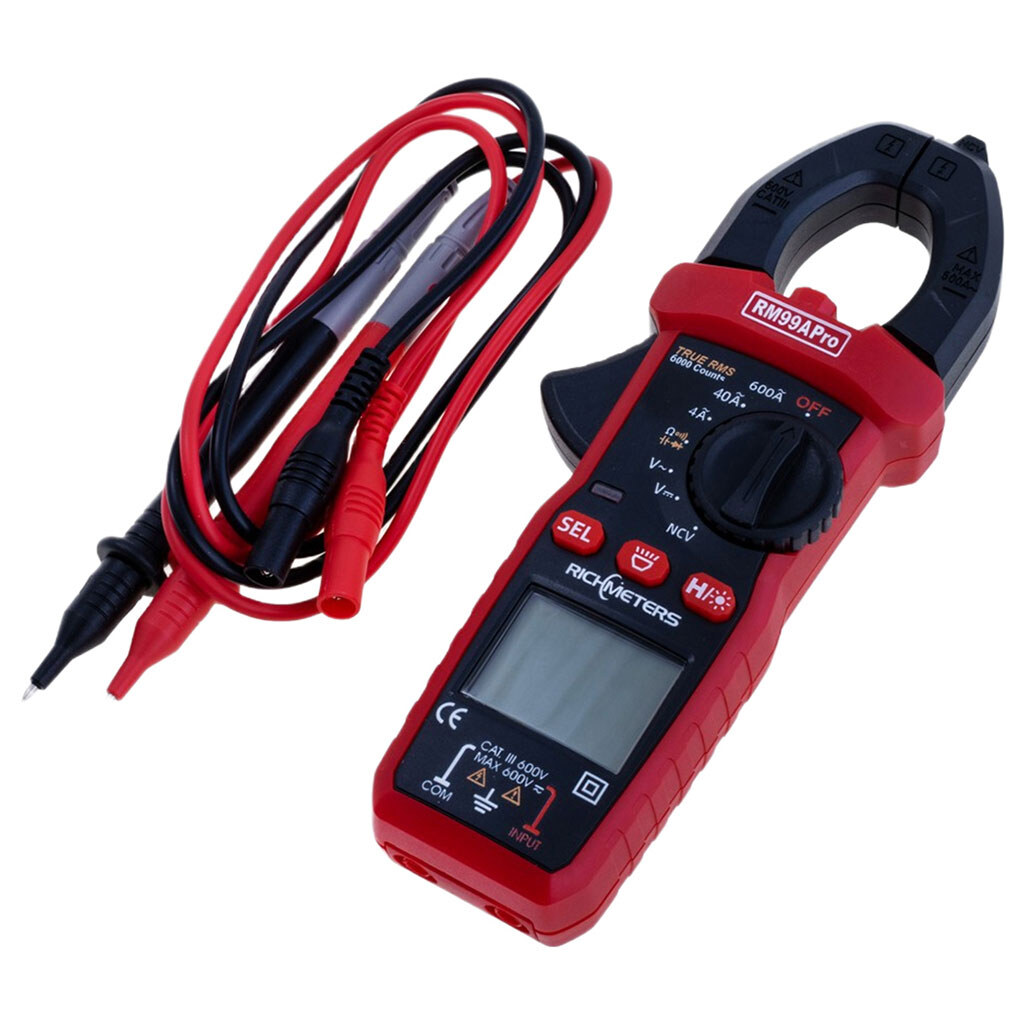 Струмовимірювальні кліщі Richmeters RM99APro - № 1 Струмовимірювальні кліщі Richmeters RM99APro - № 1