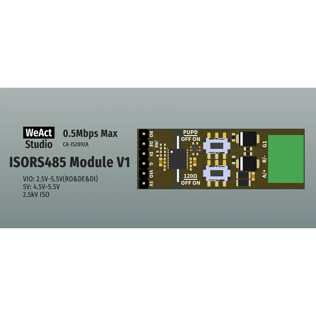 Ізольований трансівер RS-485 V1 - № 2 Ізольований трансівер RS-485 V1 - № 2
