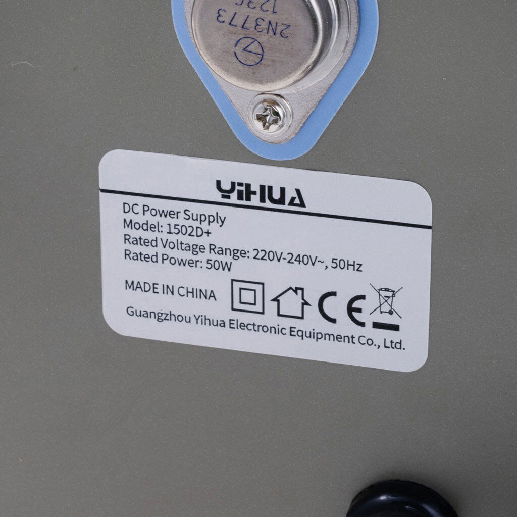 Блок живлення лабораторний YiHUA 1502D+ - № 3 Блок живлення лабораторний YiHUA 1502D+ - № 3