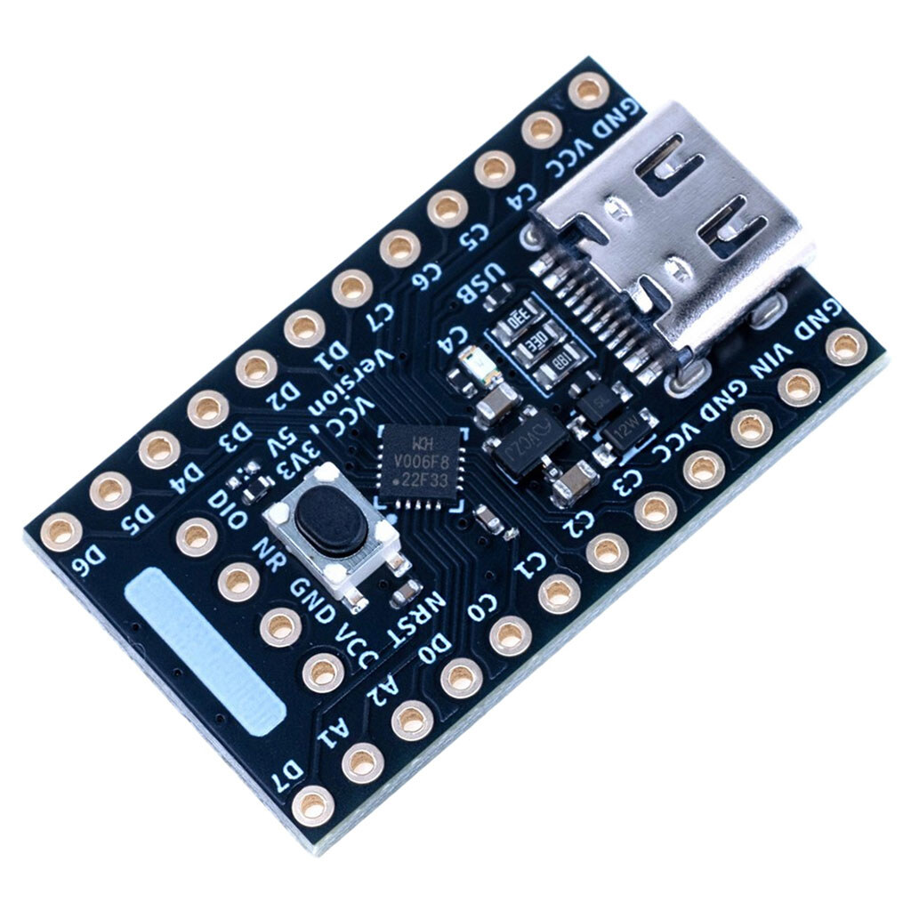 Отладочная плата WeAct Studio CH32V006F8U6 3.3V IO - № 3 Отладочная плата WeAct Studio CH32V006F8U6 3.3V IO - № 3