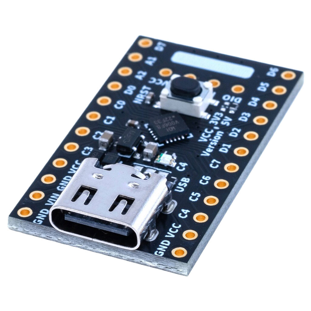 Отладочная плата WeAct Studio CH32V006F8U6 5V IO - № 2 Отладочная плата WeAct Studio CH32V006F8U6 5V IO - № 2