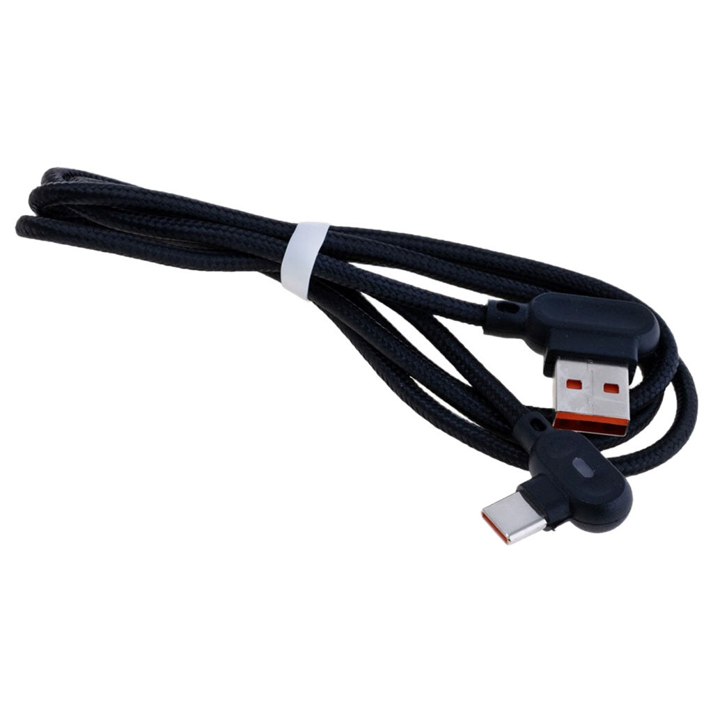 USB кабель YiChen, Type-C, 1.0 м., Чорний - № 1 USB кабель YiChen, Type-C, 1.0 м., Чорний - № 1