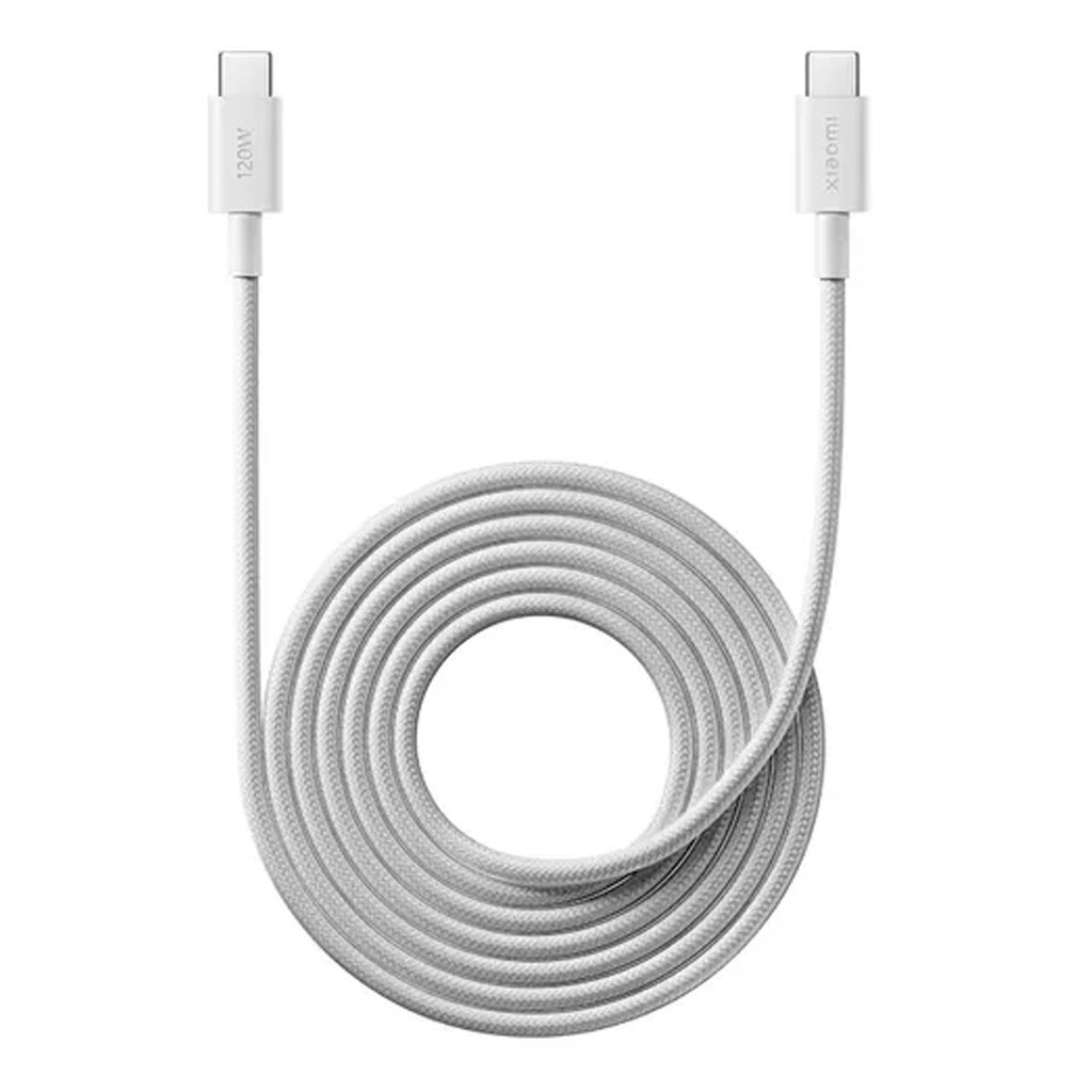 USB кабель Xiaomi, Type-C, 2.0 м., Білий - № 1 USB кабель Xiaomi, Type-C, 2.0 м., Білий - № 1