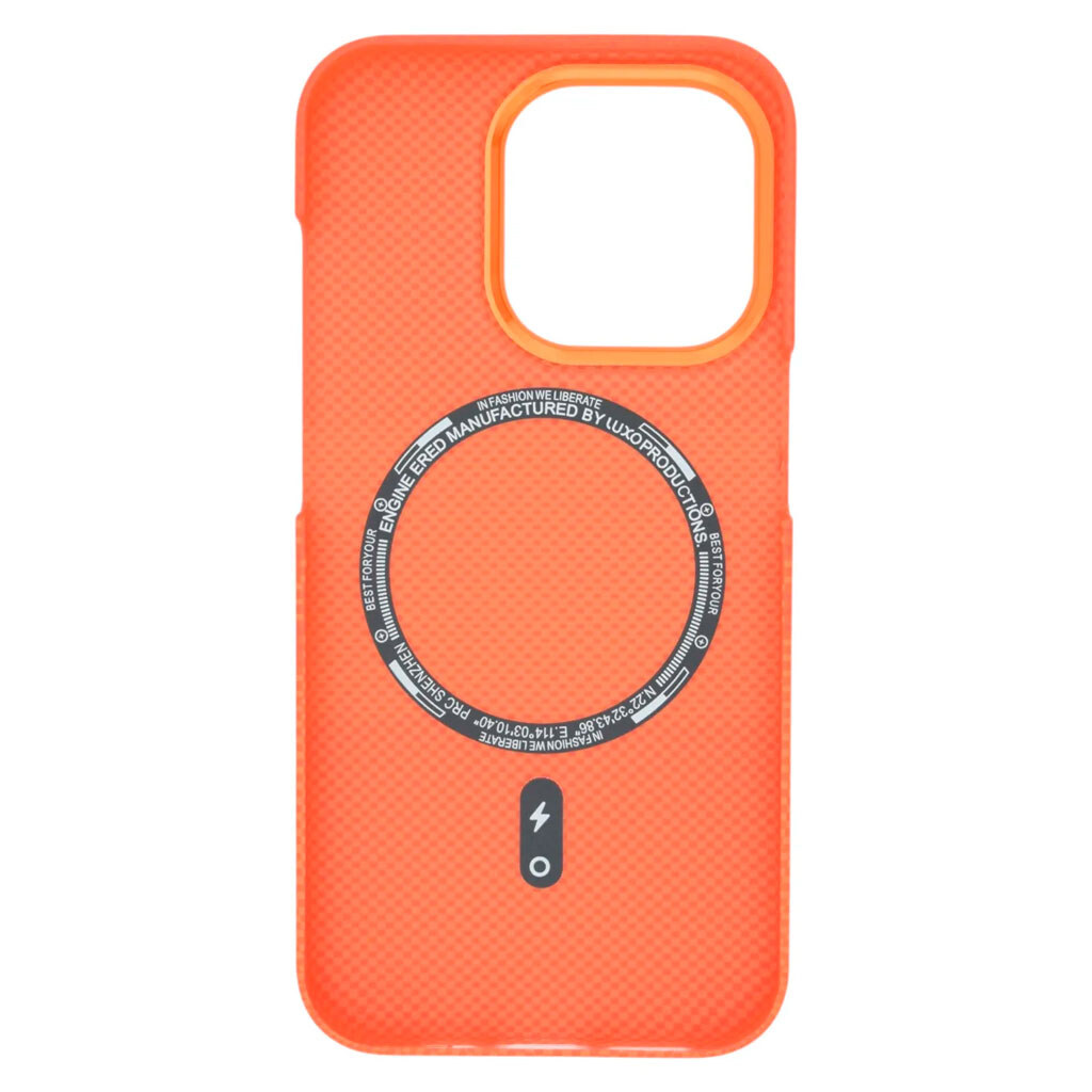 Чехол (накладка) Apple iPhone 15, Pitaka Ultra Slim, MagSafe, Sunset Orange, Рисунок - № 2 Чехол (накладка) Apple iPhone 15, Pitaka Ultra Slim, MagSafe, Sunset Orange, Рисунок - № 2