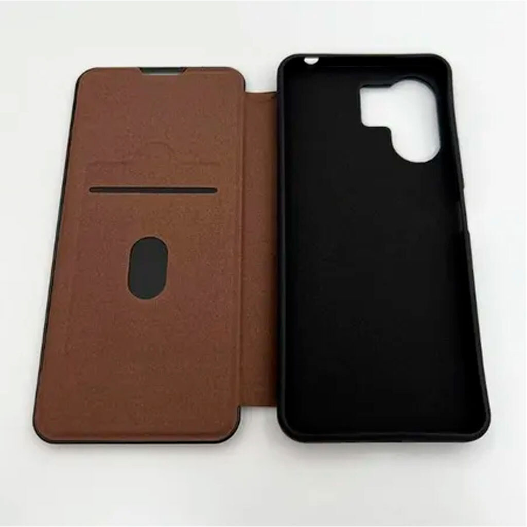 Чехол (книжка) Xiaomi Poco C65 / Redmi 13C, Belora, Dark Brown, Коричневый - № 2 Чехол (книжка) Xiaomi Poco C65 / Redmi 13C, Belora, Dark Brown, Коричневый - № 2