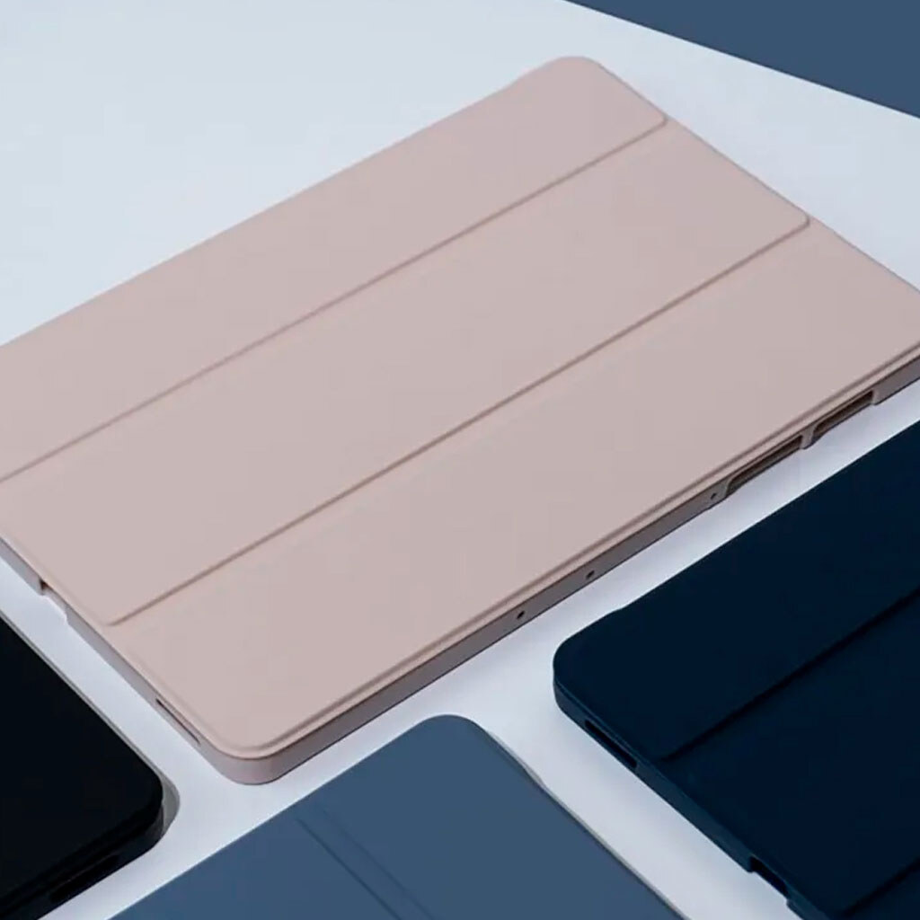 Чехол (книжка) Samsung Galaxy Tab A11, Wave Smart Cover, Черный - № 6 Чехол (книжка) Samsung Galaxy Tab A11, Wave Smart Cover, Черный - № 6