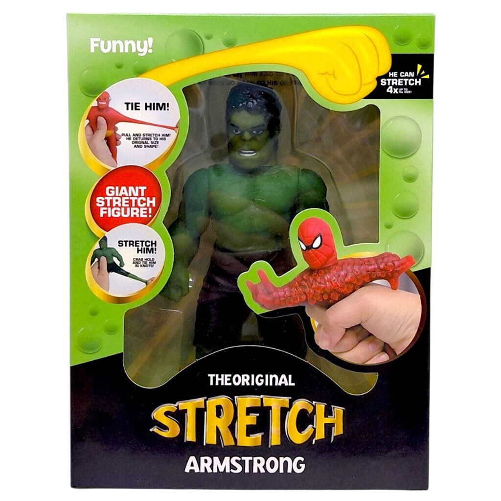 Іграшка-тягучка "Stretch Armstrong: Герої Marvel, Марвел: ХАЛК/Hulk", Mic - № 1 Іграшка-тягучка "Stretch Armstrong: Герої Marvel, Марвел: ХАЛК/Hulk", Mic - № 1