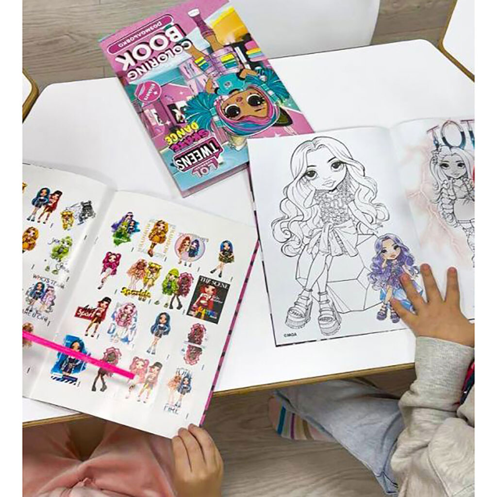 Книжка-раскраска со стикерами "Skate Dance 3 Tweens", Ідейка - № 4 Книжка-раскраска со стикерами "Skate Dance 3 Tweens", Ідейка - № 4