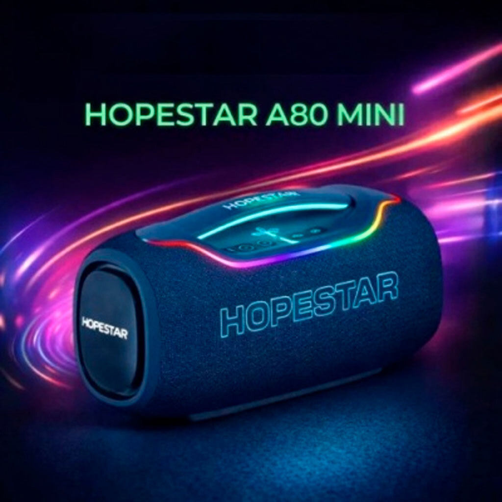 Портативна колонка Hopestar A80 Mini, Синій - № 2 Портативна колонка Hopestar A80 Mini, Синій - № 2