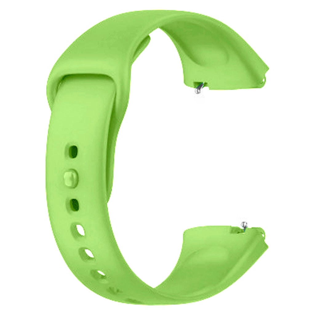 Ремешок Xiaomi Redmi Watch 3 Active / Redmi Watch 3 Lite, Silicone Band, Салатовый - № 1 Ремешок Xiaomi Redmi Watch 3 Active / Redmi Watch 3 Lite, Silicone Band, Салатовый - № 1