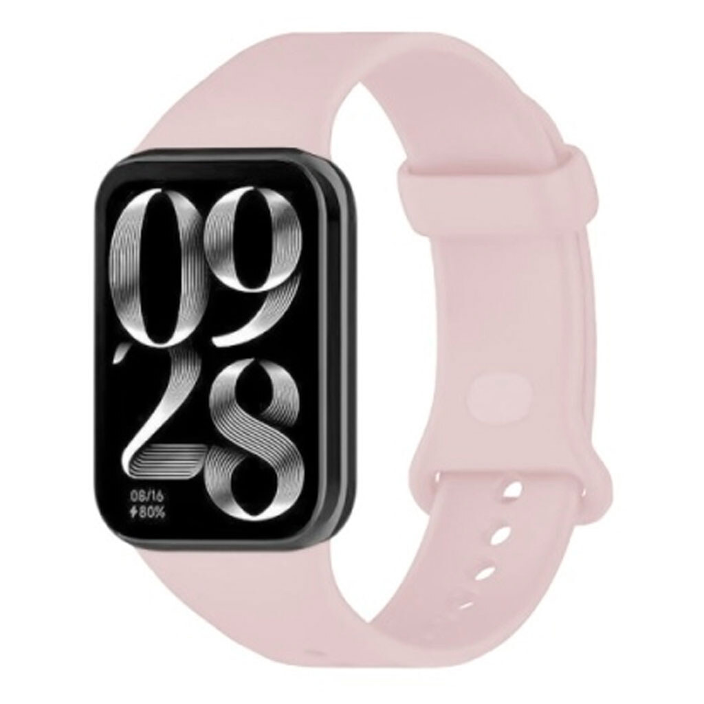 Ремешок Xiaomi Mi Band 8 Pro / Mi Band 9 Pro / Redmi Watch 4, Silicone Band, Пудровый - № 1 Ремешок Xiaomi Mi Band 8 Pro / Mi Band 9 Pro / Redmi Watch 4, Silicone Band, Пудровый - № 1