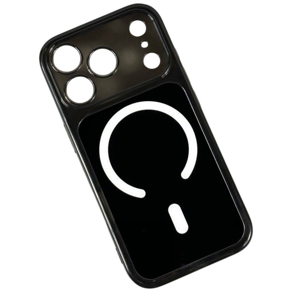 Чохол (накладка) Apple iPhone 15, Neon Pulse, MagSafe, Чорний - № 1 Чохол (накладка) Apple iPhone 15, Neon Pulse, MagSafe, Чорний - № 1