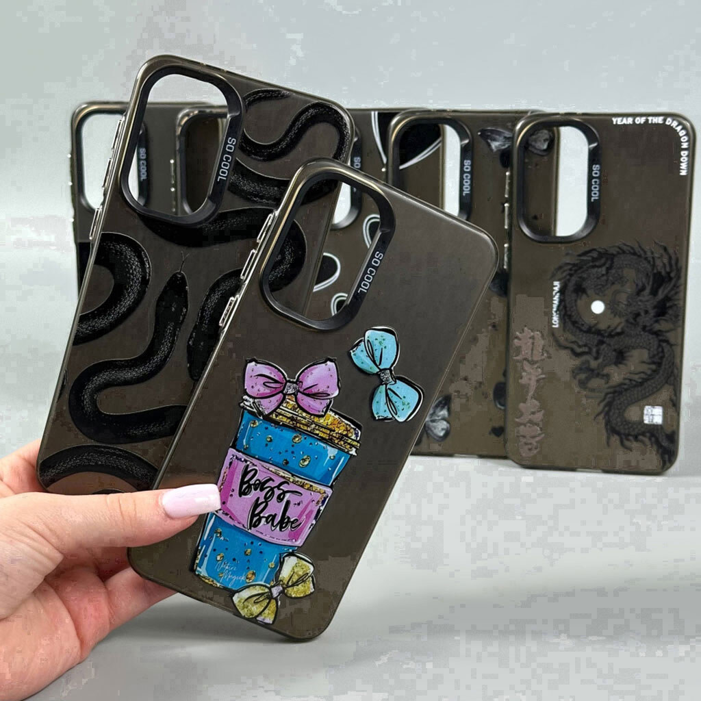 Чохол (накладка) Samsung Galaxy A56 5G, So Cool, Hearts, Малюнок - № 12 Чохол (накладка) Samsung Galaxy A56 5G, So Cool, Hearts, Малюнок - № 12