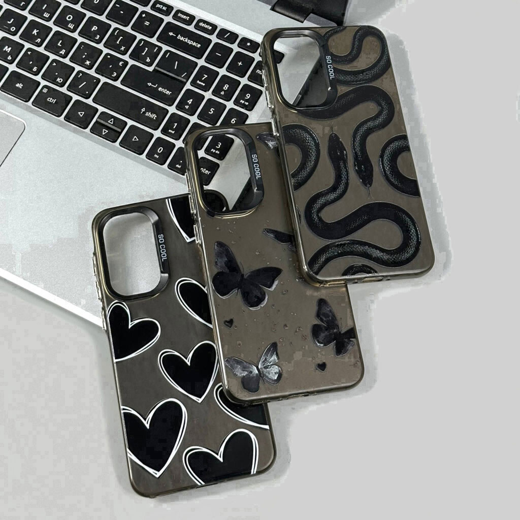 Чехол (накладка) Xiaomi Redmi Note 15 / Redmi Note 15 5G, So Cool, Hearts, Рисунок - № 5 Чехол (накладка) Xiaomi Redmi Note 15 / Redmi Note 15 5G, So Cool, Hearts, Рисунок - № 5
