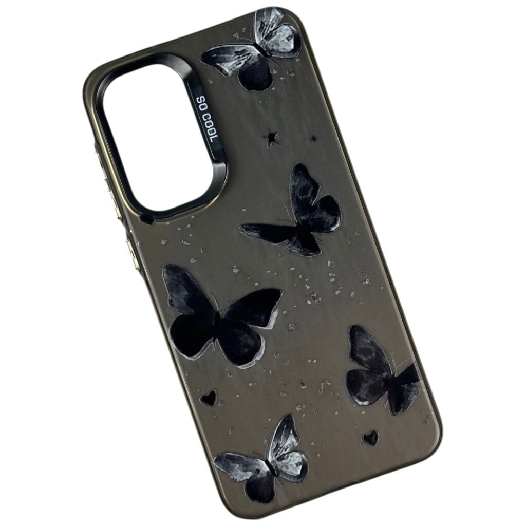 Чехол (накладка) Xiaomi Redmi Note 9 Pro / Redmi Note 9 Pro Max / Redmi Note 9S, So Cool, Grey Butterfly, Рисунок - № 1 Чехол (накладка) Xiaomi Redmi Note 9 Pro / Redmi Note 9 Pro Max / Redmi Note 9S, So Cool, Grey Butterfly, Рисунок - № 1