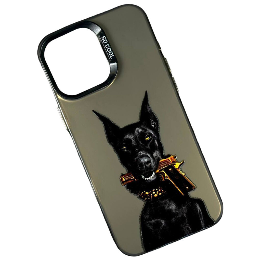 Чохол (накладка) Samsung Galaxy A26 5G, So Cool, Doberman, Малюнок - № 1 Чохол (накладка) Samsung Galaxy A26 5G, So Cool, Doberman, Малюнок - № 1