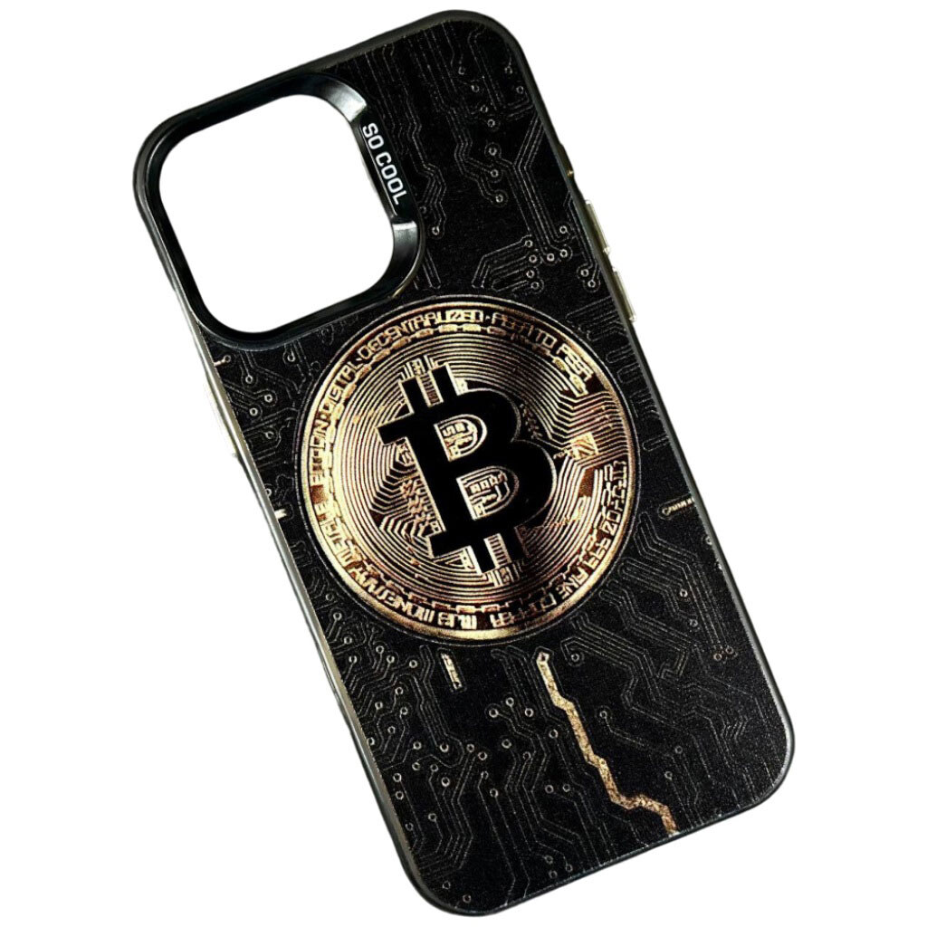 Чохол (накладка) Xiaomi Poco C65 / Redmi 13C, So Cool, Bitcoin, Малюнок - № 1 Чохол (накладка) Xiaomi Poco C65 / Redmi 13C, So Cool, Bitcoin, Малюнок - № 1